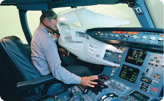 EVAS Training in Cockpit
